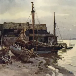 The Exe at Topsham Print, circa 1910 The Exe at Topsham Print, circa 1910