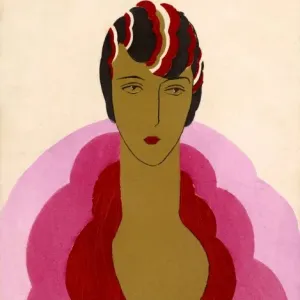 1920s Woman Fashion Print 1920s Woman Fashion Print