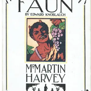 The Faun by Edward Knoblauch Print, 1913 The Faun by Edward Knoblauch Print, 1913