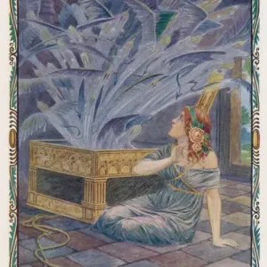 Pandora Opens the Box Print Pandora Opens the Box Print