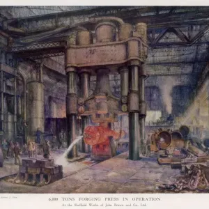 6000 Ton Forging Press Print 6000 Ton Forging Press Print