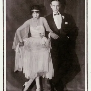 Fred Astaire with Sister Adele, 1923 Print Fred Astaire with Sister Adele, 1923 Print