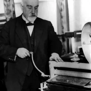 Dr. Frederick William Alexander Making Braille Puzzles Print Dr. Frederick William Alexander Making Braille Puzzles Print