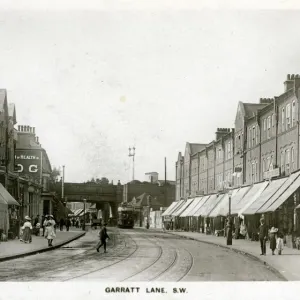 Garratt Lane, Wandsworth, London Print 1909