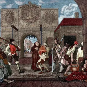 The Gate of Calais Print by William Hogarth The Gate of Calais Print by William Hogarth