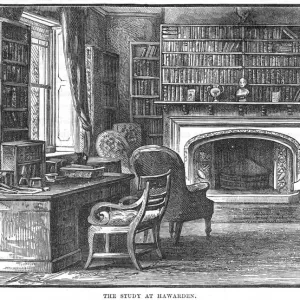 Gladstone / Hawarden Study Print: William Ewart Gladstone Gladstone / Hawarden Study Print: William Ewart Gladstone