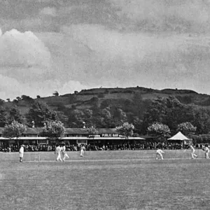 Gloucester Cricket Ground Print, 1936 Gloucester Cricket Ground Print, 1936