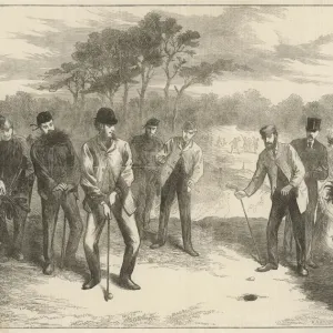 Blackheath Golf Match Print Blackheath Golf Match Print