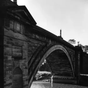Grosvenor Bridge Print - Chester, England 1832 Grosvenor Bridge Print - Chester, England 1832