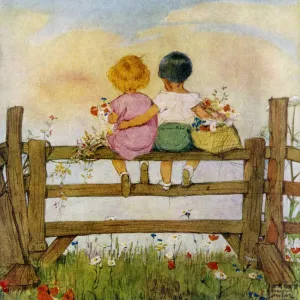Half Way Home Print by Muriel Dawson