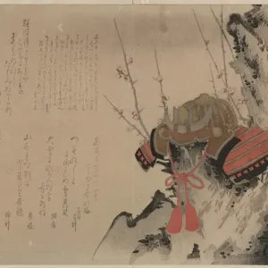 Helmet on a Plum Tree Print, 1828