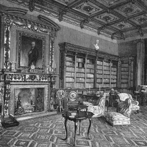 Hochcliffe Burgratsschloss Bibliothek Hochcliffe Burgratsschloss Bibliothek