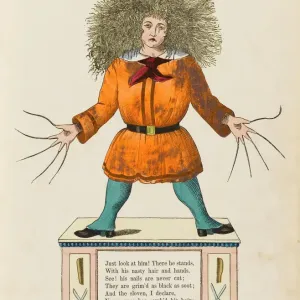 Print of Shock Headed Peter with Uncombed Hair Print of Shock Headed Peter with Uncombed Hair