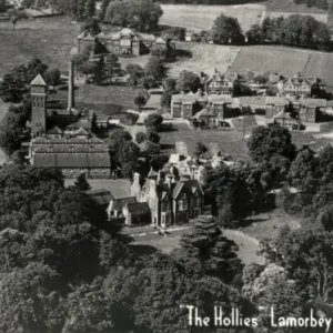 Aerial View of The Hollies Children's Home Print, 1902