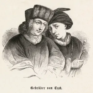 Hubert and Jan Van Eyck Print Hubert and Jan Van Eyck Print