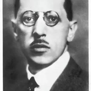 Igor Stravinsky Print Igor Stravinsky Print