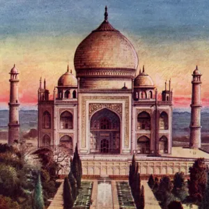 The Taj Mahal Print by Mary Evans Prints Online The Taj Mahal Print by Mary Evans Prints Online