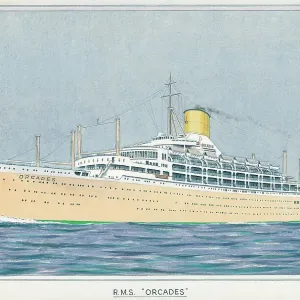 R.M.S. Orcades Print