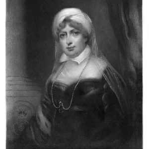 Circa 1790 Jane Countess Leven Print Circa 1790 Jane Countess Leven Print