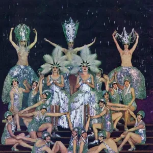 Le sorelle Dolly e coro nel tavolo di diamanti Le sorelle Dolly e coro nel tavolo di diamanti