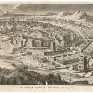 Print of Jerusalem Under Siege by Nebuchadnezzar II Print of Jerusalem Under Siege by Nebuchadnezzar II