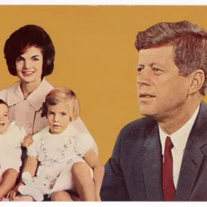 JFK Family Print 1961-1963 JFK Family Print 1961-1963