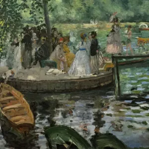 La Grenouillere Print by Pierre-Auguste Renoir, 1869 La Grenouillere Print by Pierre-Auguste Renoir, 1869