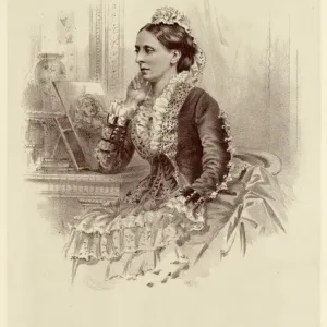 Lady Laetitia Annie Adderley Print, Whitehall Lady Laetitia Annie Adderley Print, Whitehall