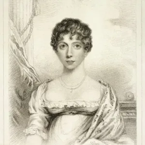 Print of Lady Caroline Lamb Print of Lady Caroline Lamb