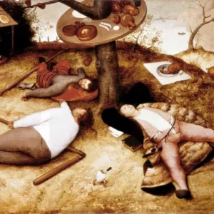 The Land of Cockaigne Print by Pieter Bruegel the Elder The Land of Cockaigne Print by Pieter Bruegel the Elder