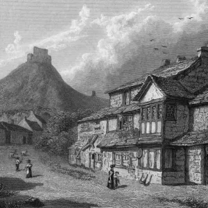 Launceston, Cornwall Print 1829 Launceston, Cornwall Print 1829