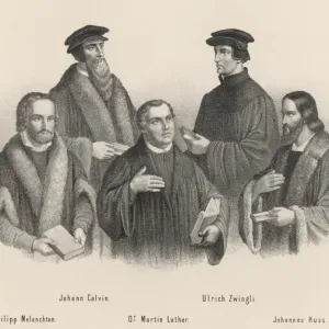 Five Leaders of the Reformation Print Five Leaders of the Reformation Print