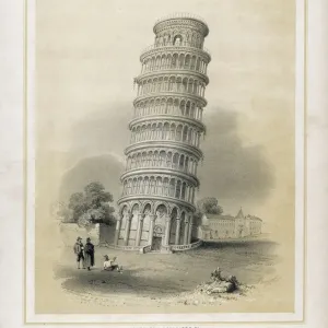 Leaning Tower Print - The Pisa Polka Music Sheet Leaning Tower Print - The Pisa Polka Music Sheet