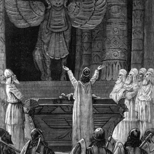 The Legend of the Royal Axe Print, 1890s The Legend of the Royal Axe Print, 1890s