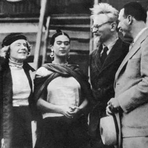 Leon Trotsky in Mexico, 30th January 1937 Print Leon Trotsky in Mexico, 30th January 1937 Print