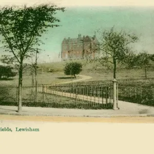 Early 20th Century Print of Lewisham, Hilly Fields