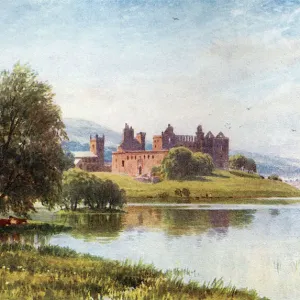 Palazzo di Linlithgow nel 1904 Palazzo di Linlithgow nel 1904