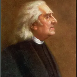 Liszt Print: Hungarian Composer
