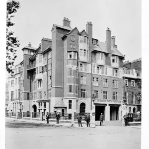 Euston Fire Station Print, NW London 1920s Euston Fire Station Print, NW London 1920s
