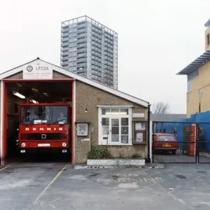 Leyton Fire Station Print, London E10 Leyton Fire Station Print, London E10