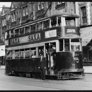 London Tram Print 1949 London Tram Print 1949