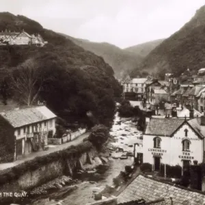 Llynmouth, Devon - Cerro de Countisbury Llynmouth, Devon - Cerro de Countisbury