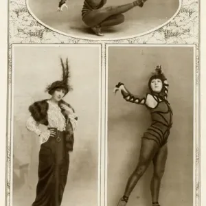Mado Minty in Theatrical Costume, 1913 Print Mado Minty in Theatrical Costume, 1913 Print