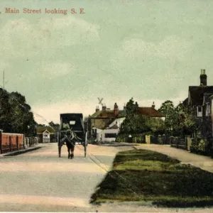 Main Street, Appledore, Devon Print - Horse and Trap, 1920 Main Street, Appledore, Devon Print - Horse and Trap, 1920