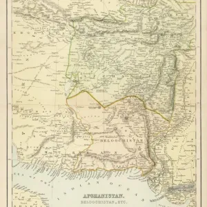 Afghanistan C1860s Print Afghanistan C1860s Print