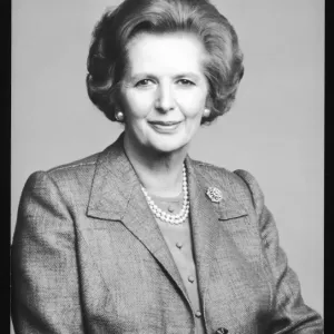 Margaret Thatcher Print: First Female British Prime Minister Margaret Thatcher Print: First Female British Prime Minister