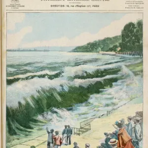Print of the Seine's Mascaret