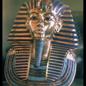 The Golden Mask of Tutankhamun Print The Golden Mask of Tutankhamun Print