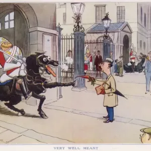 Horse and Guard in Whitehall Print Horse and Guard in Whitehall Print