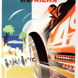 1931 Monaco Grand Prix Print - Louis Chiron Wins Bugatti 1931 Monaco Grand Prix Print - Louis Chiron Wins Bugatti